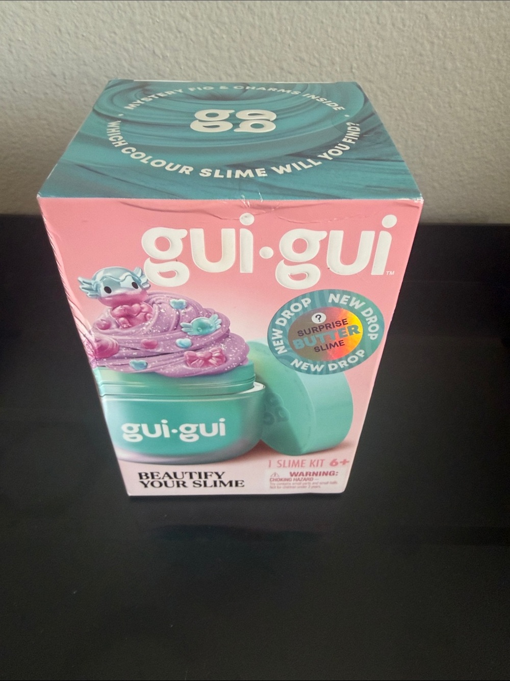 Gui-Gui New Mystery Butter Slime Kit - Beautify your Slime - Collectible Figure